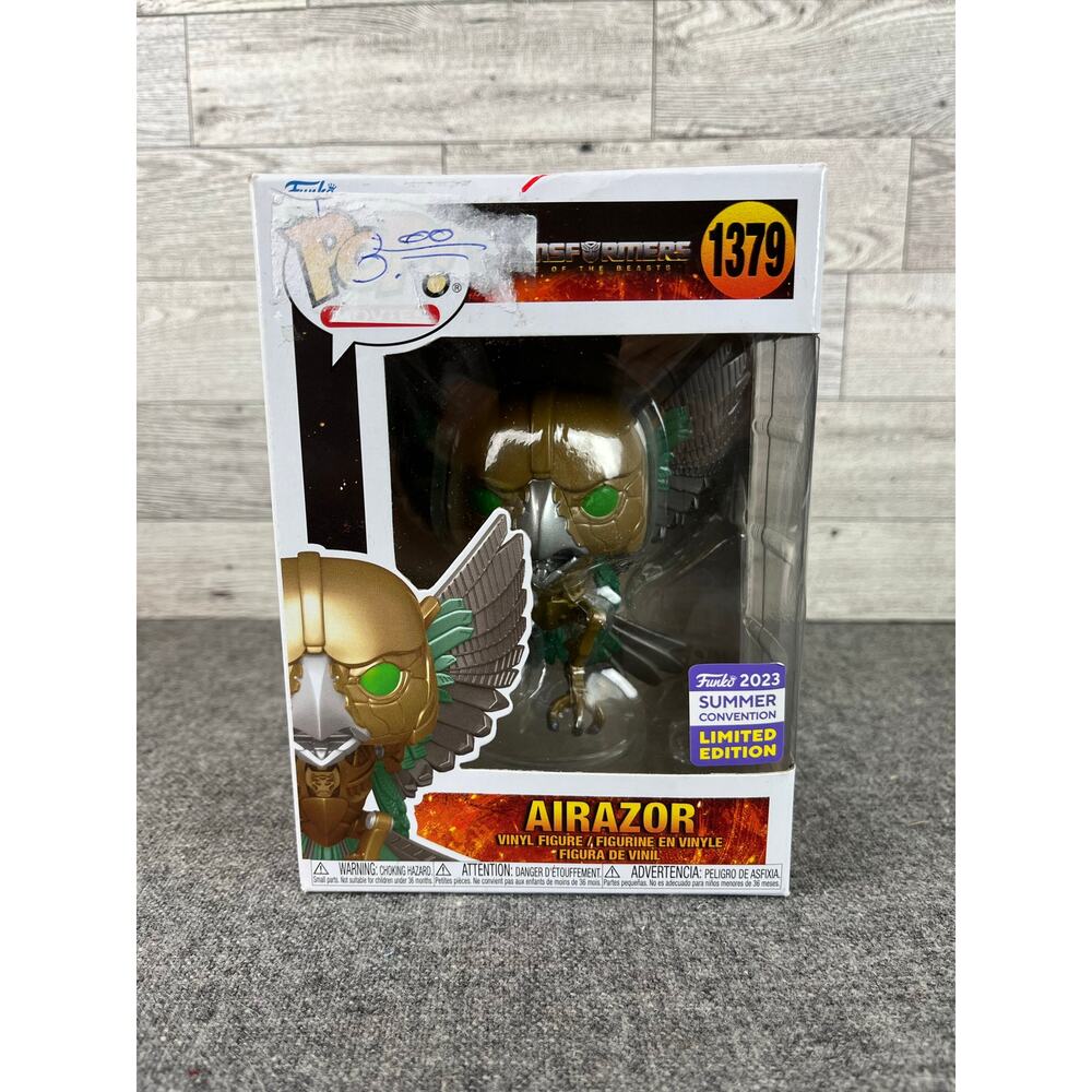 Funko Pop Airazor TRANSFORMERS LIMITED EDITION Falcon Robot Movie Figure nib